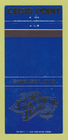 Matchbook Cover - Cedar Point Amusement Park Sandusky OH 30 Strike
