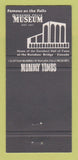 Matchbook Cover - Niagara Falls Museum ON 30 Strike