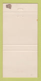 Matchbook Cover - Ralph Van Brimmer County Engineer Election 30 Strike