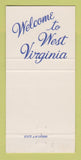 Matchbook Cover - State of West Virginia WV 30 Strike