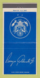 Matchbook Cover - Barry Goldwater JR US Representative CA California 30 Strike