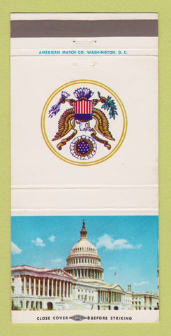 Matchbook Cover - Milton R Young US Senate ND North Dakota 30 Strike