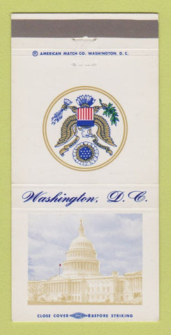 Matchbook Cover - Robert N Giaimo US Congress CT Connecticut 30 Strike