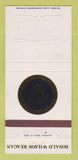 Matchbook Cover - Ronald Wilson Reagan President of the United States 30 Strike