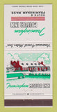 Matchbook Cover - Framingham Motor Inn MA 30 Strike