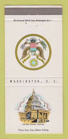 Matchbook Cover - Durwald Hall Congress Missouri MO 30 Strike