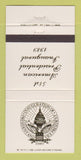 Matchbook Cover - Presidential Inauguration George Bush 1989 30 Strike
