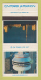 Matchbook Cover - CN Tower Niagara Falls ON WEAR 30 Strike