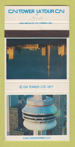 Matchbook Cover - CN Tower Niagara Falls ON WEAR 30 Strike