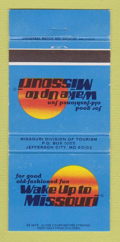 Matchbook Cover - Missouri Tourism Commission Jefferson City MO 30 Strike