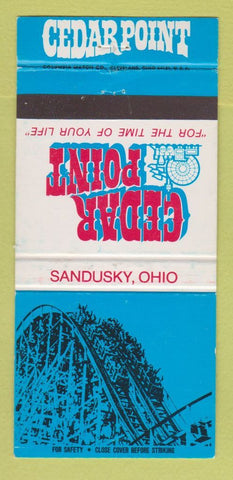 Matchbook Cover - Cedar Point Amusement Park Sandusky OH WEAR 30 Strike