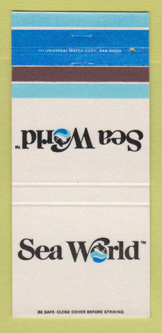 Matchbook Cover - Sea World San Diego CA 30 Strike