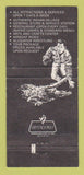 Matchbook Cover - Miccosukee Florida Everglades 30 Strike