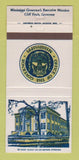 Matchbook Cover - Cliff Finch MS Governor Mississippi 30 Strike