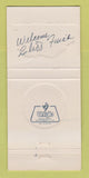 Matchbook Cover - Cliff Finch MS Governor Mississippi 30 Strike