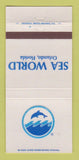 Matchbook Cover - Sea World Orlando FL 30 Strike