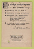 Matchbook Cover - Edwin Chandler Judge of County Court  1942 Election 40 Strike