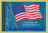 Matchbook Cover - Brass Rail Bar Detroit MI Patriotic 40 Strike