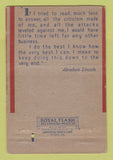 Matchbook Cover - Addison Thacher Council Election Toledo OH 1944 WORN 40 Strike