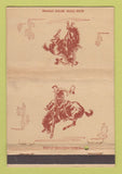 Matchbook Cover - WWII Safety First Uncle Same WEAR 40 Strike