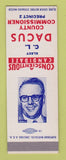Matchbook Cover - CL Dacus County Commissioner SAMPLE