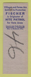 Matchbook Cover - Edward Ace Fischer Sheriff Election Madison WI SAMPLE