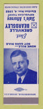 Matchbook Cover - Grenville Beardsley State's Attorney Election 1952 SAMPLE