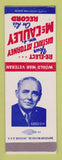 Matchbook Cover William McCauley District Attorney Election Milwaukee WI SAMPLE