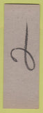 Matchbook Cover - Edward Barrett for Secretary of State Election CREASE SAMPLE