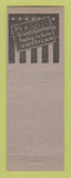 Matchbook Cover - William Lemmert County Commissioner Election SAMPLE