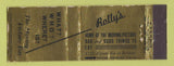 Matchbook Cover - Rolly's Bar Chicago IL WEAR