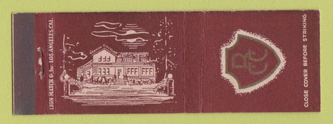 Matchbook Cover - Renton City Club Renton WA