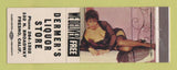 Matchbook Cover - Dermer's Liquor Store Fresno CA pinup
