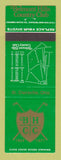 Matchbook Cover - Belmont Hills Country Club St Clairsville OHI