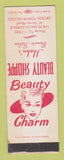 Matchbook Cover - Hahn's Beauty Salon Grosse Pointe Woods MI SAMPLE WEAR
