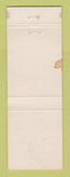 Matchbook Cover - Queen Mary Long Beach CA