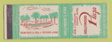 Matchbook Cover - Hollywood Plaza Hotel CA
