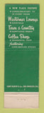 Matchbook Cover - Hollywood Plaza Hotel CA