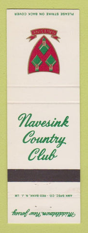 Matchbook Cover - Navesink Country Club Middletown NJ