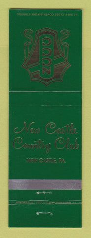 Matchbook Cover - New Castle Country Club PA