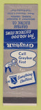 Matchbook Cover - Graybar Electric Eugene OR