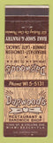Matchbook Cover - Dagwood's Restaurant Miami Beach FL