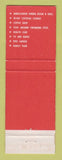 Matchbook Cover - Hotel Ambassador Washington DC