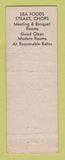 Matchbook Cover - Arlington Hotel Coldwater MI