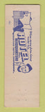Matchbook Cover - Fort Brady Hotel Dining Room Muncy PA