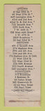 Matchbook Cover - The Shanty New York City Beechnut Coffee WEAR