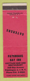 Matchbook Cover - Patchogue Bay Inn LI NY