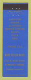 Matchbook Cover - Marine Nelson Bates Insurance Pendleton OR