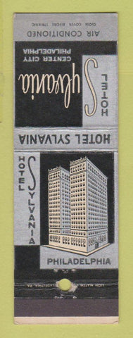 Matchbook Cover - Hotel Sylvania Philadelphia PA