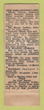 Matchbook Cover - Joseph Briggs 12th Ward Supervisor Election NY WEAR